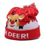 Unisex Winter Beanie Hats With Embroidery Pattern For Cold Season