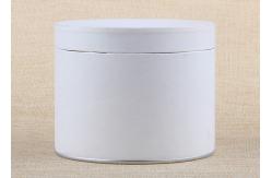 China Custom Plain Cardboard Canister Paper Cans Packaging For Food Eco - Friendly supplier
