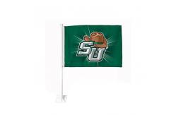 China SU Flagolden car flags screen printed high quality supplier