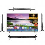 65 Inch QLED FHD Google Frameless Television 3840x2160 4K Google Android Smart TV for sale
