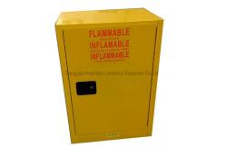 China Single Door Flammable Safety Cabinet Rustproof For Chemical Lab supplier