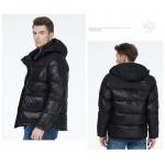 Sleeve Length Down Coat Long Sleeve Hooded Casual Coat For Men