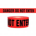 Red Danger Tape PE Non-adhesive Tape For Warning