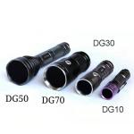 Powerful DG-10 LED Ultraviolet Torch Lamp 5H Charging Time for sale
