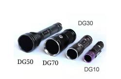 China Powerful DG-10 LED Ultraviolet Torch Lamp 5H Charging Time supplier