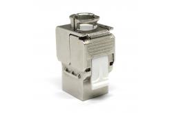 China Shielded FTP Keystone Jack Cat6 Cat6a 8P8C Socket RJ45 Toolless supplier