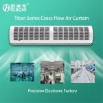 China 220V 160W Cross Flow Door Air Curtain 11 m/s High Wind Volume Unit manufacturer