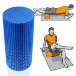 EN71 Certificate Hexangular Textured Yoga Foam Roller EVA Foam Roller 20x30cm for sale