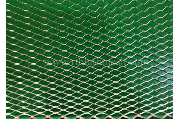 0.4mm Galvanized Wall Plaster Mesh Expanded Metal Grating Length 2440mm