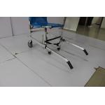 20in Wheeled Steps Manual Stair Climbing Wheelchair Stretcher Without Armrests