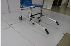 China 20in Wheeled Steps Manual Stair Climbing Wheelchair Stretcher Without Armrests supplier