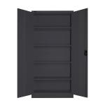 ISO45001 0.4mm-1.0mm Thick Metal  Gym Cabinets Powder Coated Steel Cupboard for sale