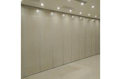 China Polyester Construction Material Hanging System Sound Proof Curtain Partition Walls For Hotel supplier