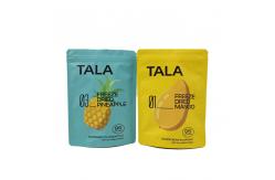 China Custom Printed Plastic Stand Up Snack Mango Pineapple Dried Fruit Resealable Mylar Bags supplier