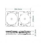 Upgrade Induction Module G1 Induction Cooktop PCBA High-End Multi Electric Burners Solution