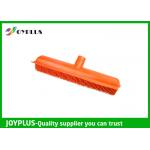 Orange Color Garden Cleaning Tools Rubber Broom Head Durable HG0610-H for sale