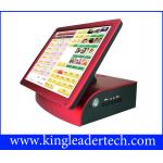 Compact 15  Black Pos Touch Terminal For Restaurant , Bar , Pub , Nightclub for sale