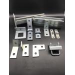 Galvanized Steel Flat Plate Custom Angle Corner Strut Fittings for sale