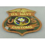 US Navy Custom Embroidery Patches Woven For American Military for sale