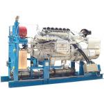 60Hz 127V 3 Phase Biogas Generator Set , Biomass Gas Generator Silent / Open Design for sale