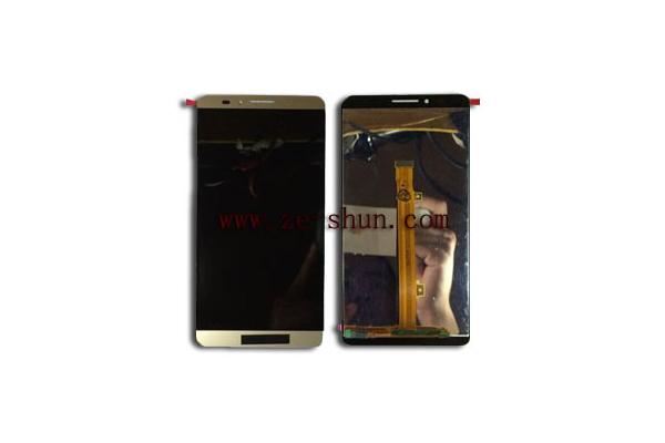 Golden Cell Phone LCD Screen Replacement For Huawei Mate 7 Complete