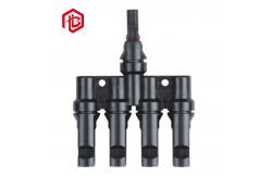 China MC4 Solar Photovoltaic Pv Cable Connector With Fuse For Solar System supplier