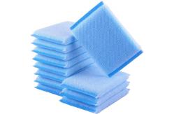 China Nylon Blue Scrubbing Pads Long Lasting And Reusable supplier