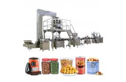 China Customized Food Grade Automatic Packaging System For Nuts Candy Bottle supplier