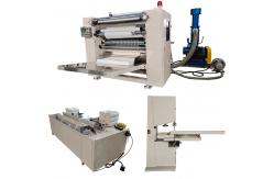 China Semi automatic V and N fold hand towel paper bagging machine supplier