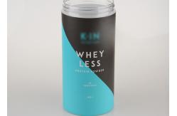 China Composite Paper Tube Packaging With Plastic Jar Cream / Powder Packaging supplier