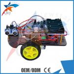 DIY 2WD Smart Toy Arduino Car Robot Chassis HC - SR04 Ultrasonic Intelligent Car for sale