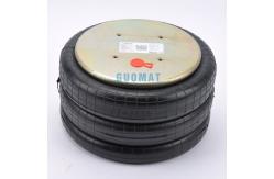 China Rubber Suspension Air Spring 381mm Height Triple Convoluted Air Bellow supplier