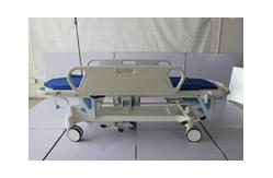 China Hydraulic Multi-functional Trolley Stretcher ABS Emergency Ambulance Stretcher for hospital use supplier