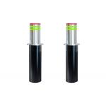 Hydraulic Automatic Rising Bollards Retractable Steel Brushed Finishing for sale