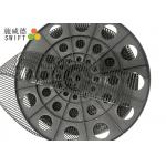 Durable Black Plastic Cable Ties , 4 Inch Cable Ties For Fast Bundling Tightly for sale