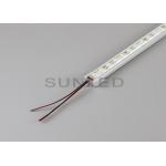 Powerful Rigid LED Strip Lights With Plastic Profile Double Color for sale