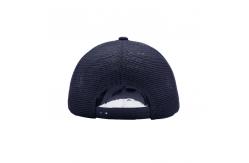 China Mesh Curved Brim Snapback Cap with Cotton Sweatband supplier