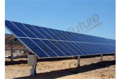 China Horizontal 1MW 1 Axis Solar PV Tracker 18m/S Slew Drive supplier