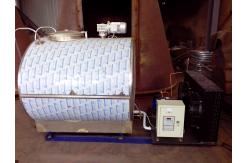 China Refrigeration Units Milk Cooling Tank Stainless Steel Electrical Control System supplier