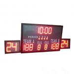 Outside Multi Portable Basketball Score Clock , Basketball Game Scoreboard for sale