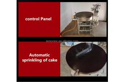 China Gas Electric Heating Automatic Pancake Making Machine 1200-1800Pcs/H CE certified supplier