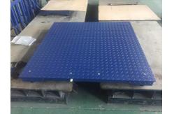 China Electronic Industrial Floor Weighing Scales Wide Platform Scales For Warehouse supplier