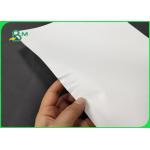 100um 135um Synthetic Paper White Color Two Sides Matt For Certificate for sale