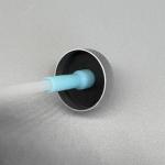 Precise 20mm Plastic Stem Metering Valve for Industrial Use with High Accuracy