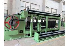 China 4m Galfan Coated Wire Automatic Gabion Mesh Machine 3.0mm - 3.2mm Wire supplier