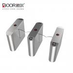 IC Card Reader Flap Gate Barrier 0.2S Reacting Access Control Turnstile for sale