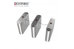 China IC Card Reader Flap Gate Barrier 0.2S Reacting Access Control Turnstile supplier