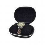 BBKE Luxury Single EVA Watch Case Zipper Closed Embossed Logo for sale