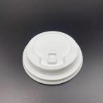 90mm Caliber Coffee Cup Cover , Leak Proof Eco Friendly Coffee Lids Biodegradable for sale