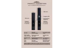 China Luxury IP68 Waterproof Digital Lock TTlock APP Password Fingerprint Locks supplier